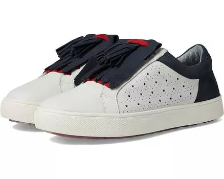 Кроссовки Johnston & Murphy Madson Perfed Hybrid, цвет White/Navy/Red