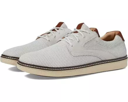 Кроссовки Johnston & Murphy McGuffey Knit Saddle, цвет White Knit/Full Grain