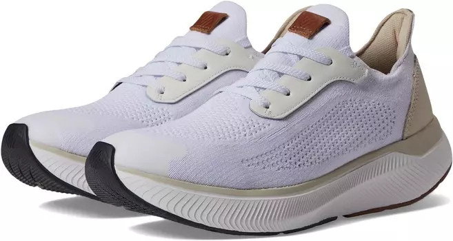 Кроссовки Johnston & Murphy Miles Knit Lace-Up, белый