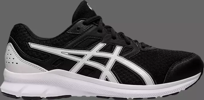 Кроссовки jolt 3 4e wide 'black' Asics, черный