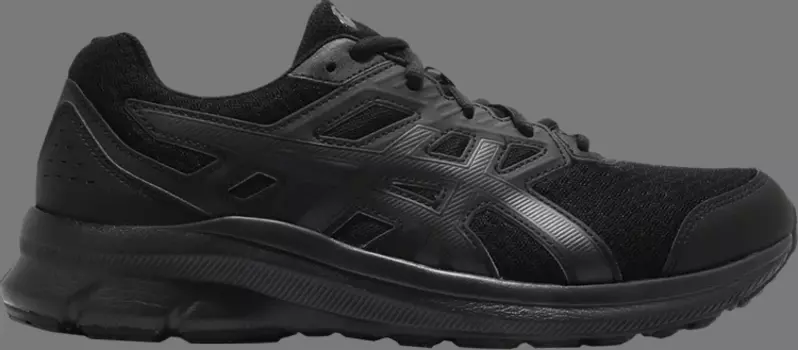 Кроссовки jolt 3 4e wide 'core black' Asics, черный