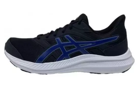 Кроссовки Jolt 4 для бега мужские с низким верхом черного/синего цвета Asics