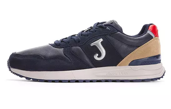 Кроссовки JOMA Lifestyle Shoes Men Mid-top Blue/gray/red, синий