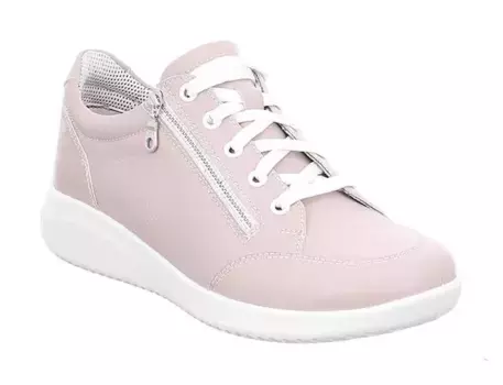 Кроссовки Jomos "Allegra", комфортной ширины K = очень широкие, повседневная обувь, полуботинки, туфли на шнуровке, розовый