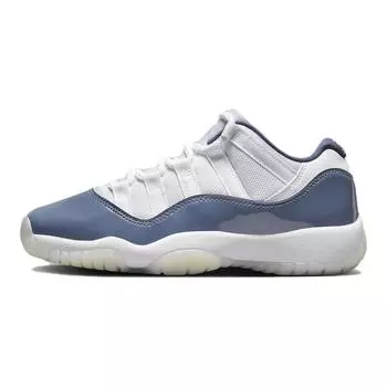 Кроссовки Jordan 11 Retro Low Diffused Blue GS, белый/синий