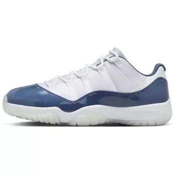 Кроссовки Jordan 11 Retro Low Diffused Blue, белый/синий