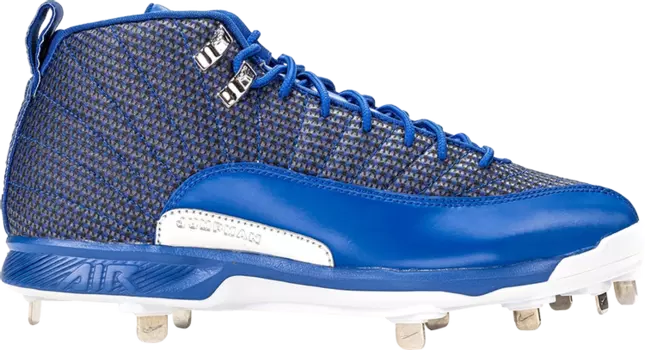 Кроссовки Jordan 12 Retro Metal Baseball Cleat Game Royal, синий