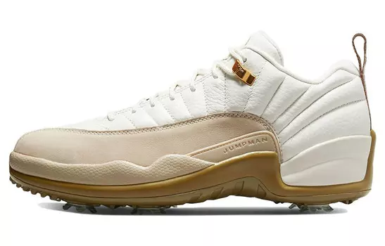 Кроссовки Jordan 12 Retro с низким парусом для гольфа Driftwood