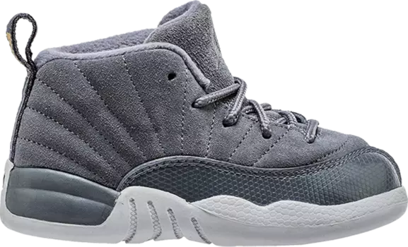 Кроссовки Jordan 12 Retro TD Dark Grey, серый