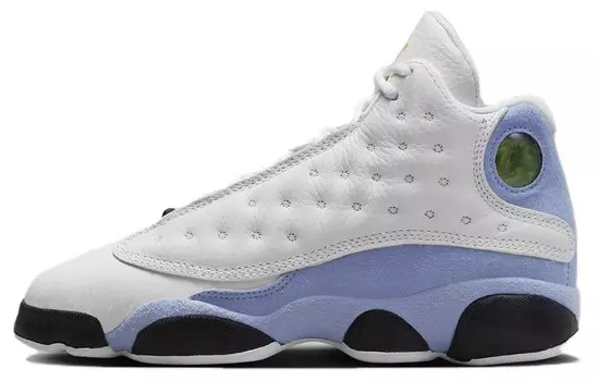 Кроссовки Jordan 13 Retro Blue Grey GS, белый/голубой