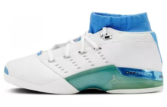 Кроссовки Jordan 17 Retro Low SP University Blue 2024, белый/синий