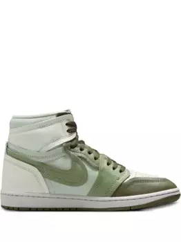 Кроссовки Jordan 1 High "Method of Make Medium Olive", зеленый