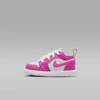 Кроссовки Jordan 1 Low Alt, цвет Fire Pink/White/Iris Whisper