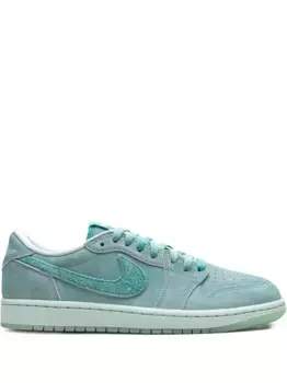 Кроссовки Jordan 1 Low OG Washed Teal, синий