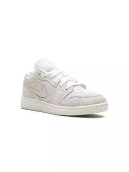 Кроссовки Jordan 1 Low "Pale Ivory" Jordan Kids, белый