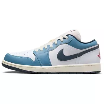 Кроссовки Jordan 1 Low SE Armory Navy, голубой