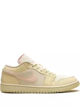 Кроссовки Jordan 1 Low Seersucker - Muslin/Sail/Coconut Milk/Legend Pink, нейтральный