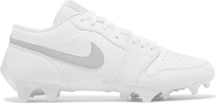 Кроссовки Jordan 1 Low TD Cleat 'Grey Fog', белый