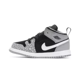Кроссовки Jordan 1 Mid Elephant Print TD
