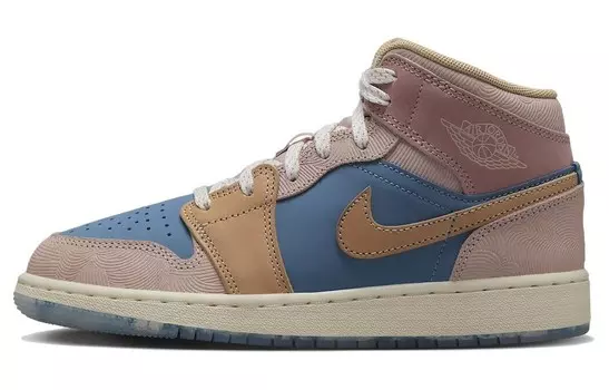 Кроссовки Jordan 1 Mid SE Zen GS, желтый