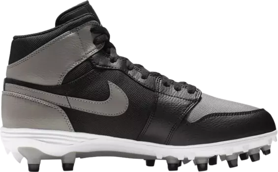 Кроссовки Jordan 1 Mid TD Cleat Shadow, серый