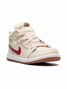 Кроссовки Jordan 1 MID UTL Jordan Kids, бежевый