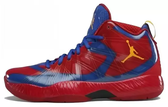 Кроссовки Jordan 2012 Lite Super Heroes Superman, фиолетовый