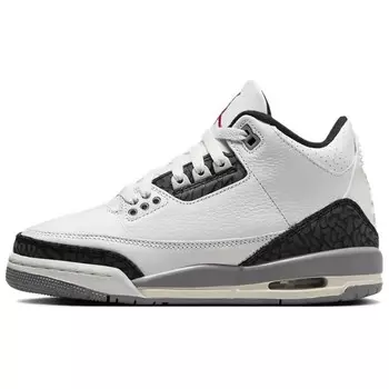 Кроссовки Jordan 3 Retro Cement Grey GS, белый