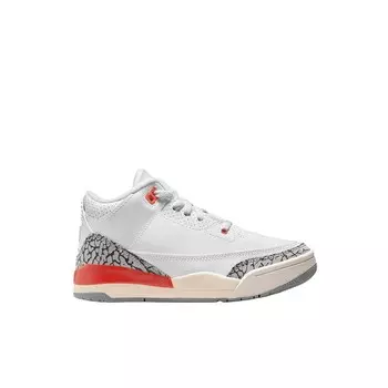 Кроссовки Jordan 3 Retro PS Georgia Peach, цвет Wei/Rosa/Beige/Zement Grau/Grau