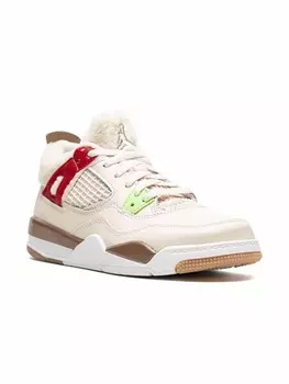 Кроссовки Jordan 4 Retro Jordan Kids, белый