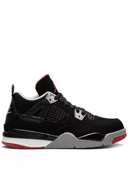 Кроссовки Jordan 4 Retro Jordan Kids, черный