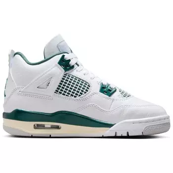 Кроссовки Jordan 4 Retro Oxidized Green GS, белый/зеленый