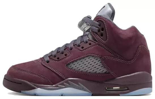 Кроссовки Jordan 5 Retro Burgundy 2023 GS, бордовый