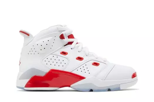 Кроссовки Jordan 6-17-23 GS 'White Fire Red', белый
