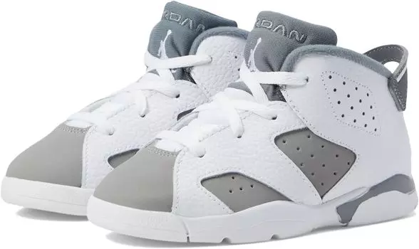 Кроссовки Jordan 6 Retro, цвет White/Medium Grey/Cool Grey