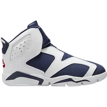 Кроссовки Jordan 6 Retro Little Flex PS 'White Midnight Navy', белый