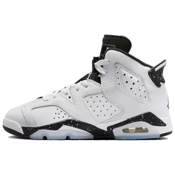Кроссовки Jordan 6 Retro Reverse Oreo GS, белый/черный