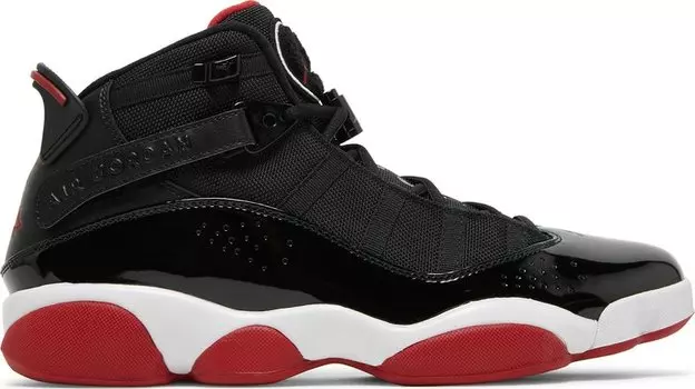 Кроссовки Jordan 6 Rings Black Varsity Red, черный