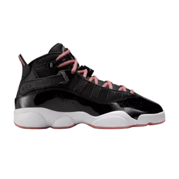 Кроссовки Jordan 6 Rings GS 'Black Rust Pink', черный