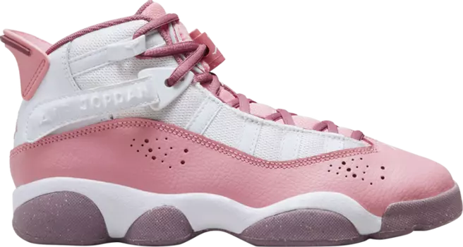 Кроссовки Jordan 6 Rings GS 'Coral Chalk', розовый