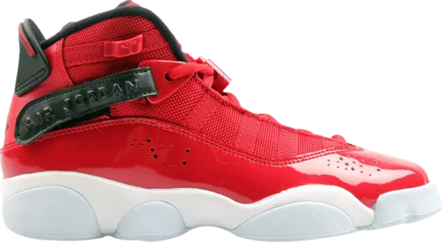 Кроссовки Jordan 6 Rings GS Gym Red, красный