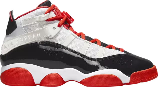 Кроссовки Jordan 6 Rings GS 'White Black Team Orange', белый