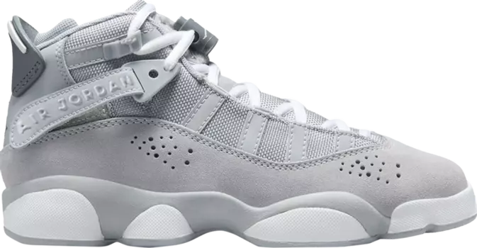 Кроссовки Jordan 6 Rings GS 'Wolf Grey', серый