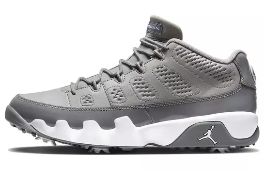 Кроссовки Jordan 9 Retro Low Golf Cool Grey, серый