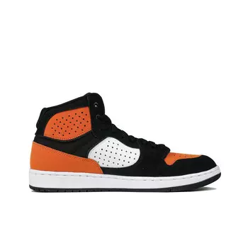 Кроссовки Jordan Access Vintage Basketball Shoes Men High-top Scar Black/Brown, черный