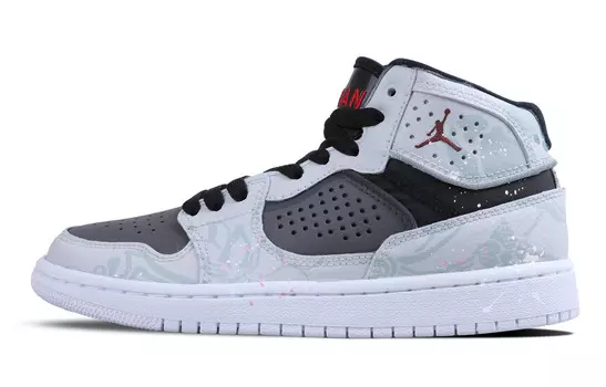 Кроссовки Jordan Access Vintage Basketball Shoes Women's Mid-top Black, черный/белый