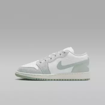 Кроссовки Jordan Air 1 Low SE, цвет White/Sail/Seafoam