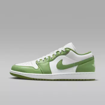 Кроссовки Jordan Air 1 Low SE, цвет White/Lightning/Chlorophyll