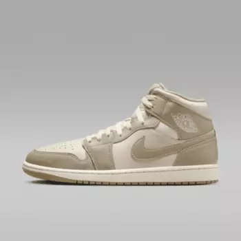 Кроссовки Jordan Air 1 Mid, цвет Legend Light Brown/Phantom/Legend Pink/Khaki