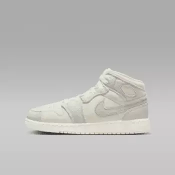 Кроссовки Jordan Air 1 Mid SE Craft, цвет Pale Ivory/Legend Light Brown/Sail